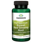 Swanson Full-Spectrum Korean Red Ginseng Root 400 mg