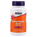 Now Foods Pantothenic Acid 500 mg