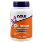 Now Foods Chitosan 500 mg plus Chromium Hitozāns Svara Kontrole