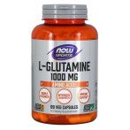 Now Foods L-Glutamine 1000 mg L-glutamiin Aminohapped Pärast treeningut ja taastumist