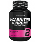 Biotech Usa L-Carnitine + Chrome L-karnitiin Söögiisu kontroll Kaalu juhtimine