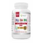 WISH Pharmaceutical Magnesium + Zinc + Vitamin  B6 (ZMA) Testosterono lygio palaikymas
