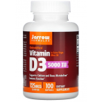 Jarrow Formulas Vitamin D3 125 mcg 5000 iu