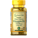 Puritan's Pride Vitamin D3 125 mcg (5000 iu)