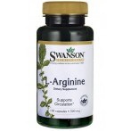 Swanson L-Arginine 500 mg Lämmastikoksiidi võimendid L-arginiin Aminohapped Enne treeningut ja energiat