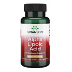Swanson Alpha Lipoic Acid 600 mg Apetito kontrolė Svorio valdymas