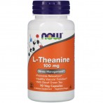 Now Foods L-Theanine 100 mg Amino rūgštys