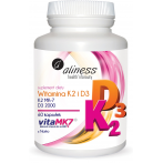 Aliness Vitamin K2 MK-7 100 µg D3 2000