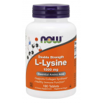 Now Foods L-Lysine 1000 mg L-Lizīns Aminoskābes