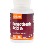 Jarrow Formulas Pantothenic Acid B5 500 mg