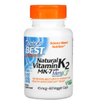 Doctor's Best Natural Vitamin K2 MK-7 with MenaQ7 45 mcg