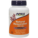 Now Foods Natural Resveratrol 200 mg