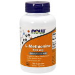 Now Foods L-Methionine 500 mg L-metioninas Amino rūgštys