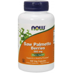 Now Foods Saw Palmetto Berries 550 mg Testosterono lygio palaikymas