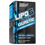 Nutrex Lipo-6 Black Diuretic Diuretikai vandens tabletės Svorio valdymas