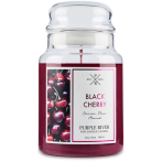 Purple River Scented Candle Black Cherry
