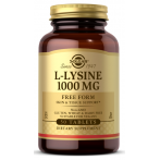 Solgar L-Lysine 1000 mg L-lüsiin Aminohapped