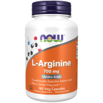 Now Foods L-Arginine 700 mg Azoto oksido stiprintuvai L-argininas Amino rūgštys Prieš treniruotę ir energija