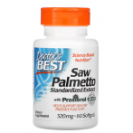 Doctor's Best Saw Palmetto with Prosterol, Standardized Extract 320 mg Testosterona Līmeņa Atbalsts
