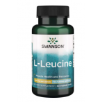 Swanson AjiPure L-Leucine 500 mg L-leucinas Amino rūgštys