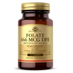 Solgar Folate 666 mcg DFE Metafolin 400 mcg