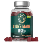 Wiseshrooms Lion's Mane Gummies 2000 mg