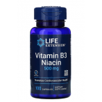 Life Extension Vitamin B3 Niacin 500 mg