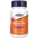 Now Foods Vitamin D-3 1000 IU Chewables