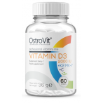 OstroVit Vitamin D3 2000 IU + K2 MK-7 + C + Zinc