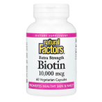 Natural Factors Biotin 10.000 mcg