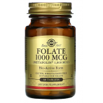 Solgar Folate 1000 mcg (Metafolin)