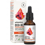 Aura Herbals Vitamin D3 4000 IU + K2 100 µg Forte