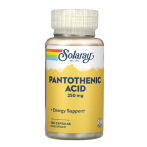 Solaray Panthothenic Acid 250 mg