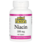 Natural Factors Niacin 100 mg