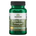 Swanson Apple Cider Vinegar 200 mg Apetito kontrolė Svorio valdymas