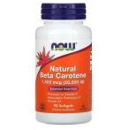 Now Foods Natural Beta Carotene 25000 iu