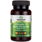 Swanson Ultimate 16 Strain Probiotic with FOS
