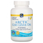 Nordic Naturals Arctic Cod Liver Oil Lemon 250 mg