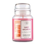 Purple River Scented Candle Sweet Macaron