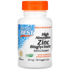 Doctor's Best High Absorption Zinc Bisglycinate 50 mg