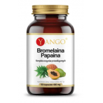 Yango Bromelain + Papain (Plant Enzymes) 490 mg
