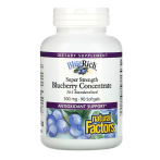 Natural Factors Super Strength Blueberry Concentrate 500 mg