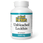 Natural Factors Unbleached Lecithin 1200 mg