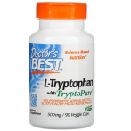 Doctor's Best L-Tryptophan with TryptoPure 500 mg Amino Acids