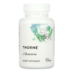 Thorne Research L-Glutamine 500 mg L-glutaminas Amino rūgštys Po treniruotės ir atsigavimas