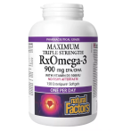 Natural Factors RxOmega-3 with Vitamin D3 900 mg