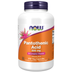 Now Foods Pantothenic Acid 500 mg