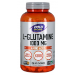 Now Foods L-Glutamine 1000 mg L-glutamiin Aminohapped Pärast treeningut ja taastumist