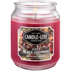 Candle-Lite Scented Candle Juicy Black Cherries