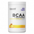 OstroVit BCAA + Glutamine Aminoskābju Maisījumi L-Glutamīns Aminoskābes Pēc Slodzes Un Reģenerācija